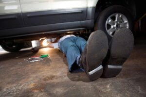 Winter Car Accident in Northern Michigan